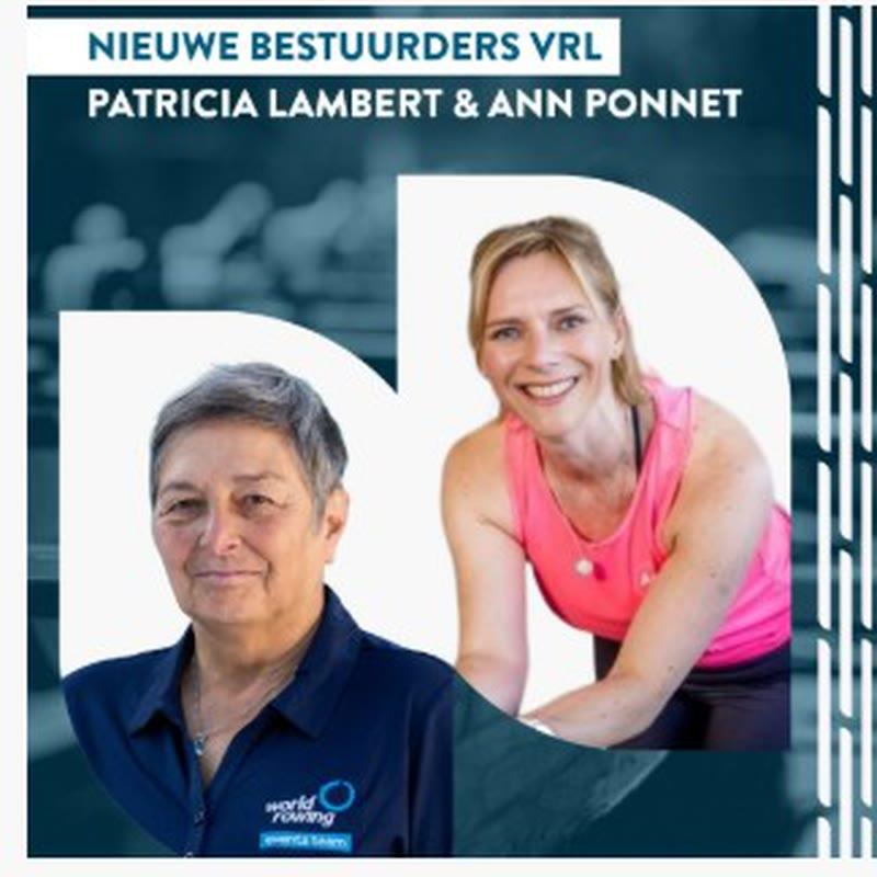 Ann Ponnet, bestuurslid van de Vlaamse Roeiliga